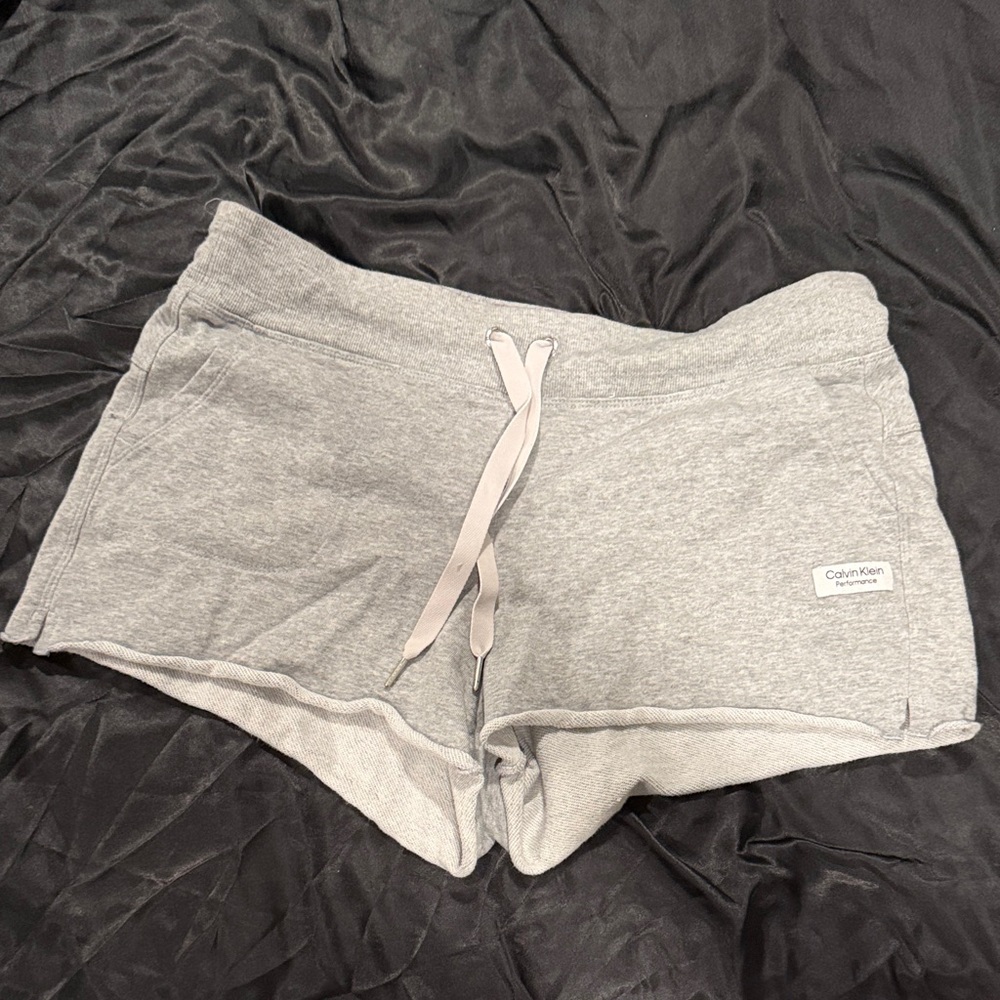 Calvin Klein Women's Athletic Gray Shorts